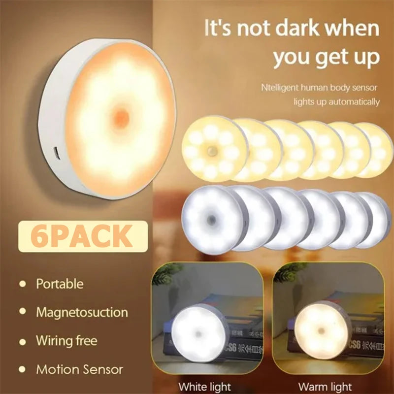 GlowSense™ Motion Sensor LED Light – Stick Anywhere, Light Instantly